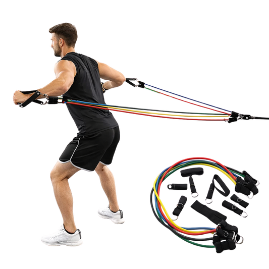 🏆 Bandas de Resistencia Ajustables – Entrenamiento Profesional en Cualquier Lugar