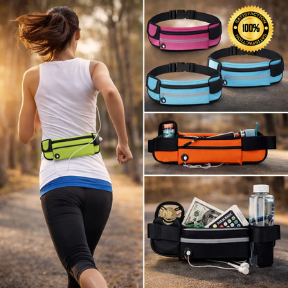 🎽 Riñonera Deportiva Ajustable Impermeable
