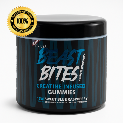 🦾 Beast Bites - La creatina que no te quita tiempo… y sí te da resultados.