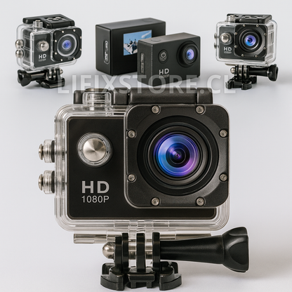 📸 Action Go Sports – sumergible full hd