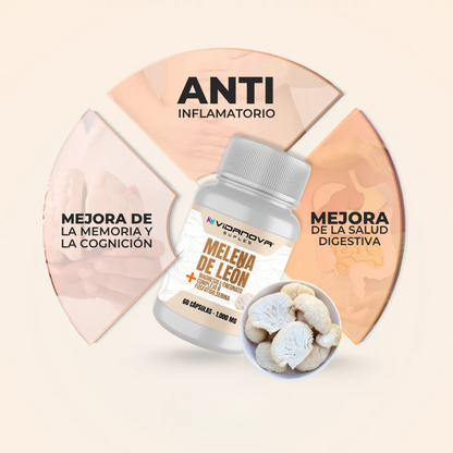 MELENA DE LEÓN FORTIFICADA MEDICINA NATURAL